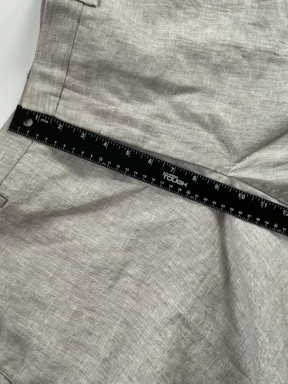 Jos. A. Bank 1905 Slim Fit 100% Linen Pants 44x32 Light Gray Old Money NWT